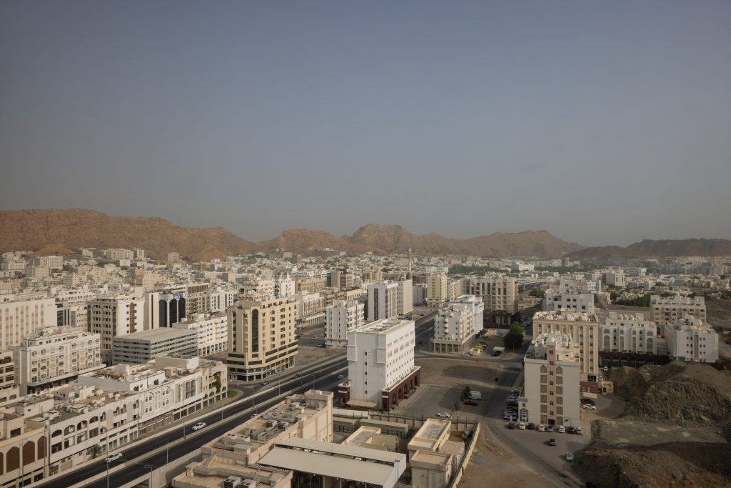 aerial view hotel photography muscat oman