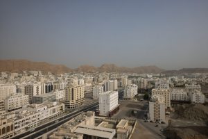 aerial view hotel photography muscat oman