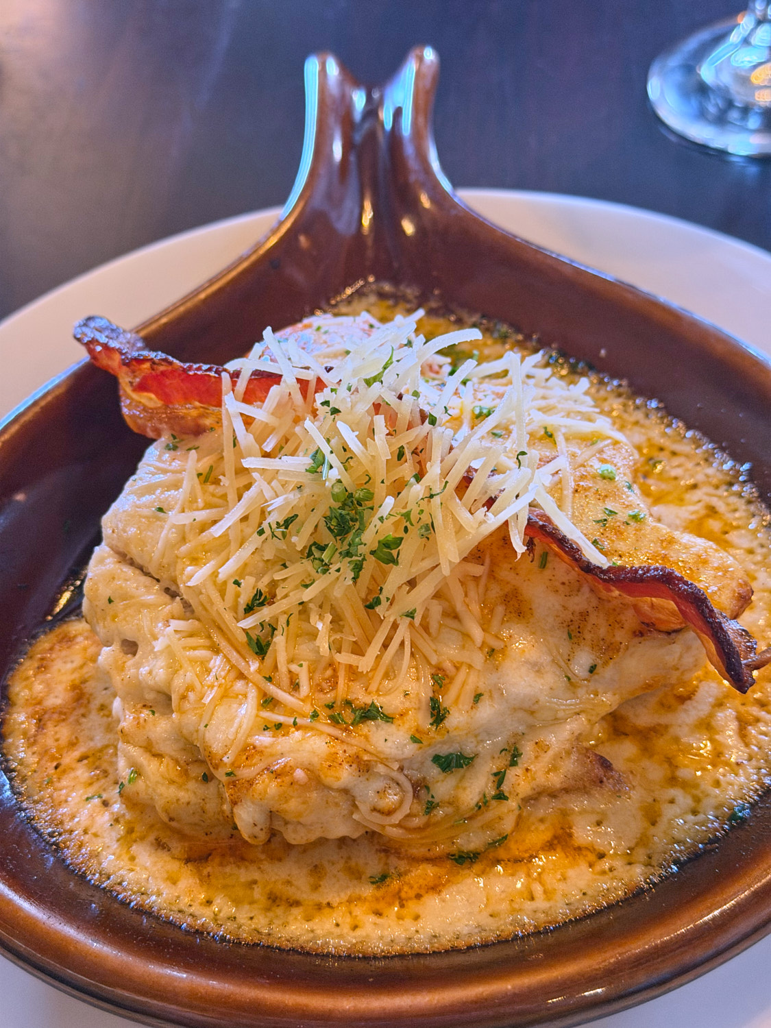 The Hot Brown served at The Brown Hotel in Louisville